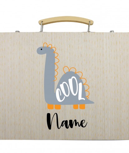 Dinosaur Cool Printed Personalised Drawing Set